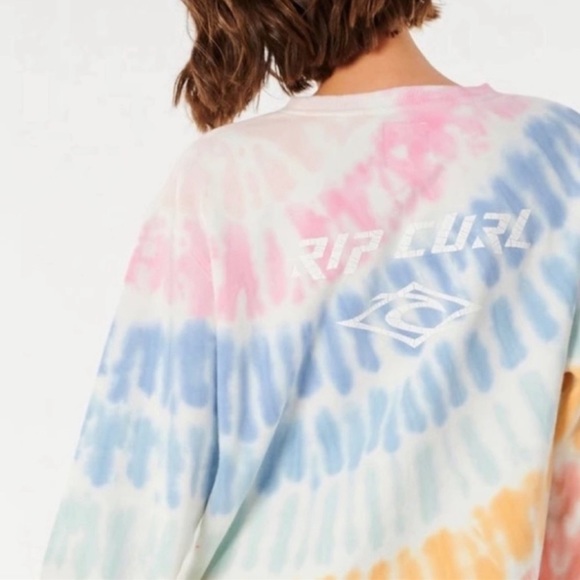 🔆RIP CURL🔆TIE DYE SWEATSHIRT - Picture 12 of 15